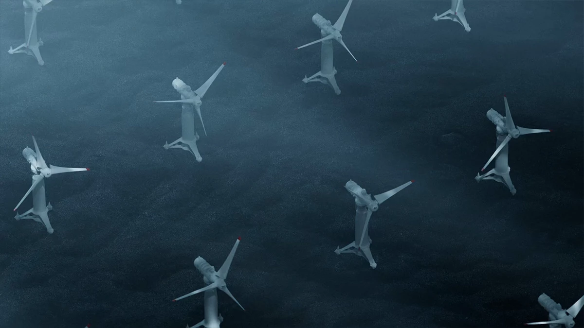 Proteus plans to install 30 of its 3-MW tidal turbines at depths of nearly 100 ft over five years starting in 2026