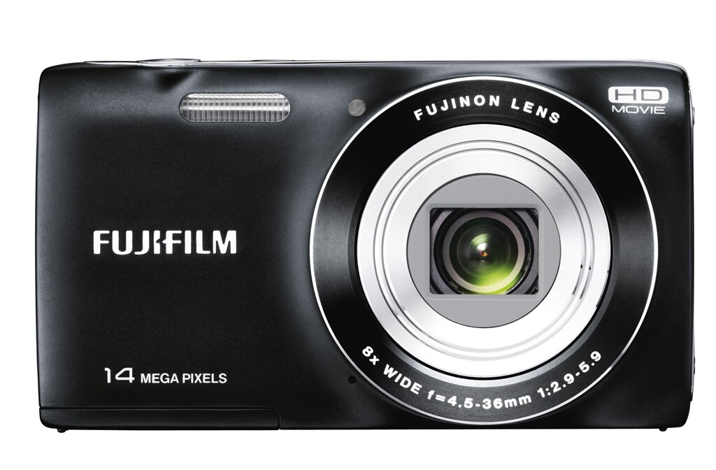 The FinePix JZ100 front view