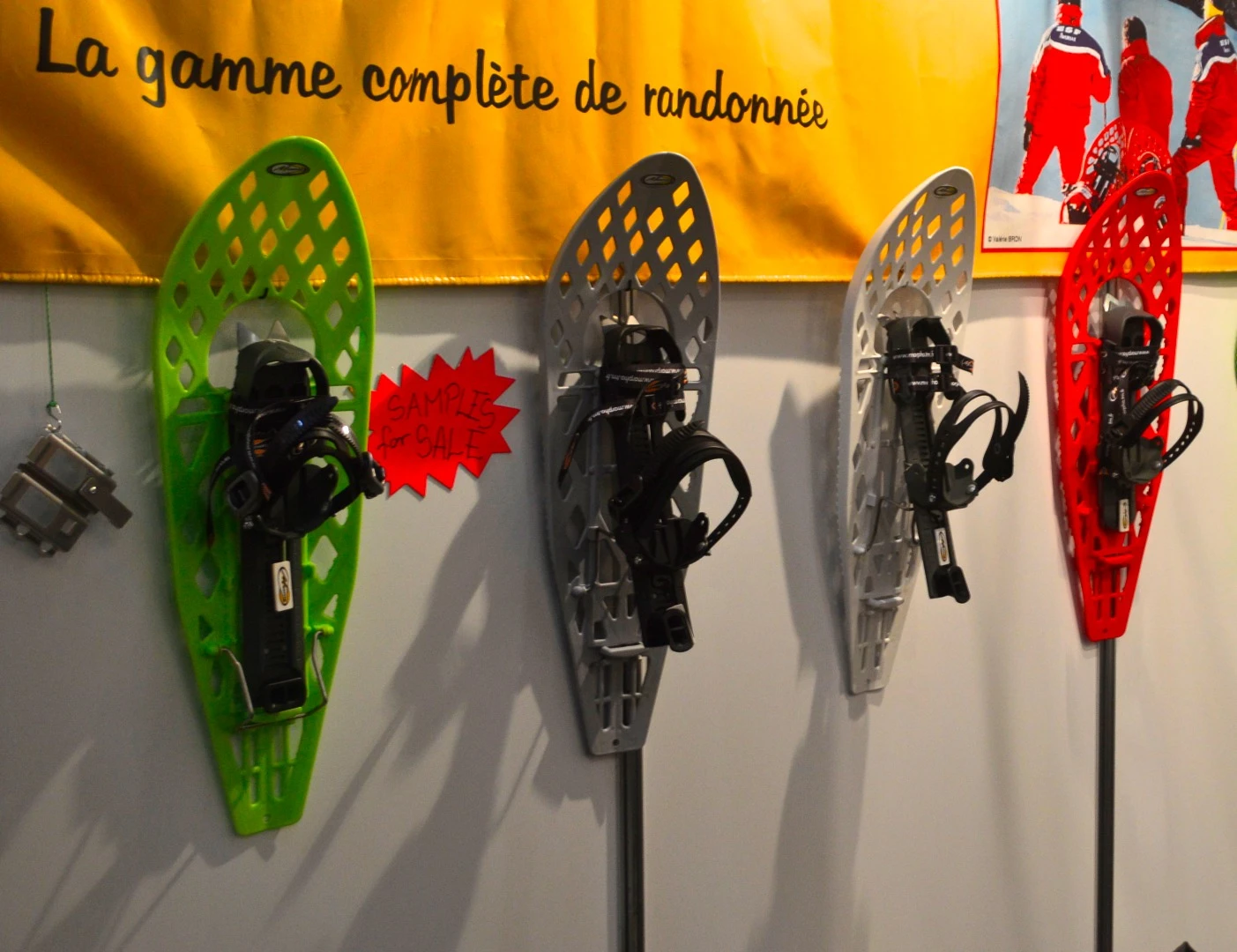 Morpho snowshoes at ISPO 2018
