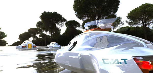 The city aquatic transport concept (Image: Curve Creative)