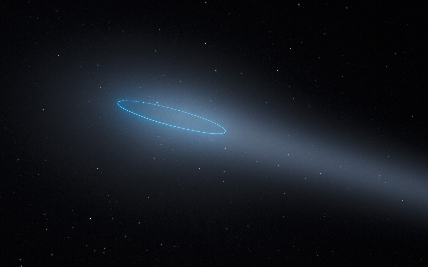 Astronomers have discovered a brand new type of celestial object: an active binary asteroid, meaning it's made of two rocks orbiting each other while leaving a trail of gas like a comet