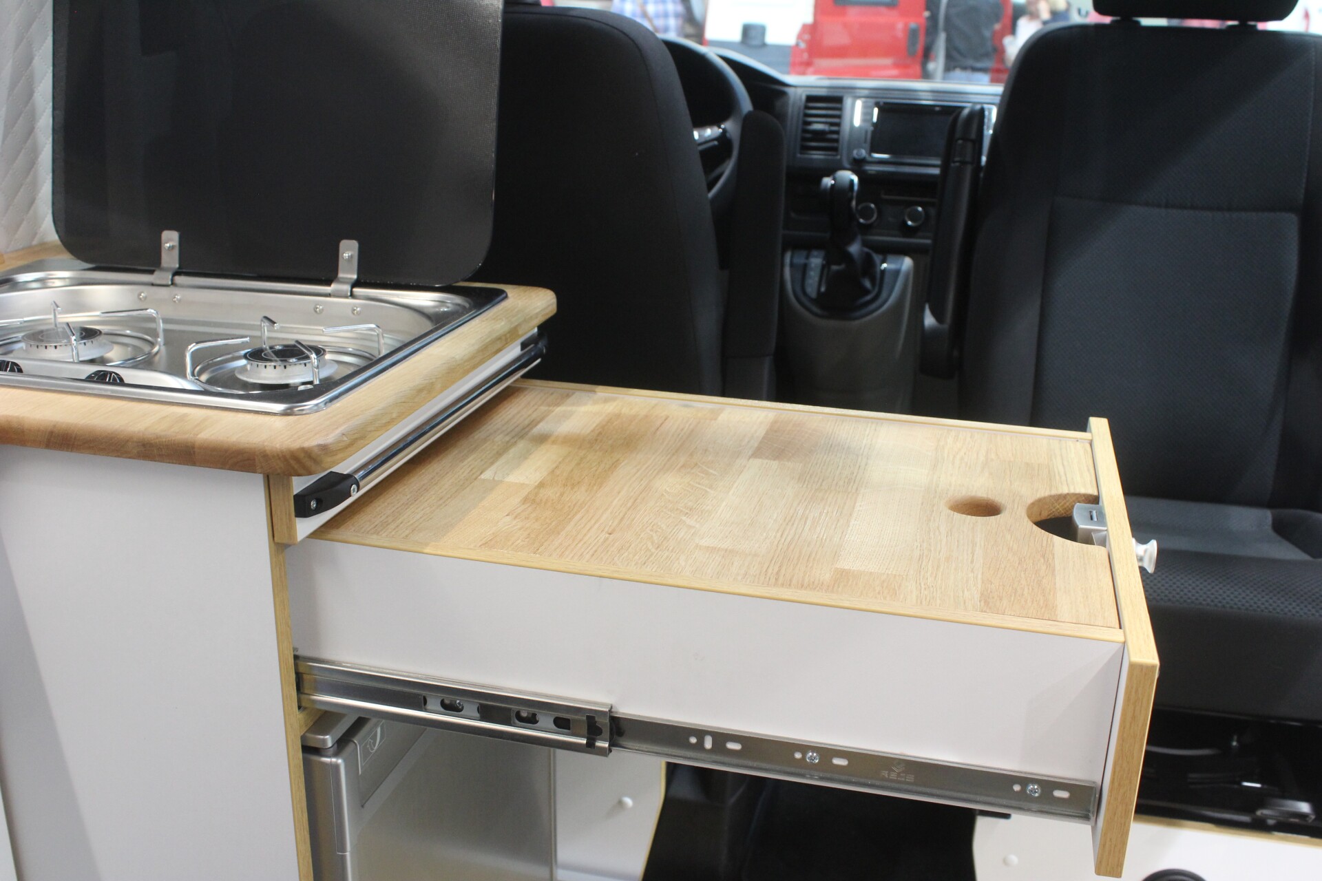 VW Bulli camper van with ATeam look is instant legend