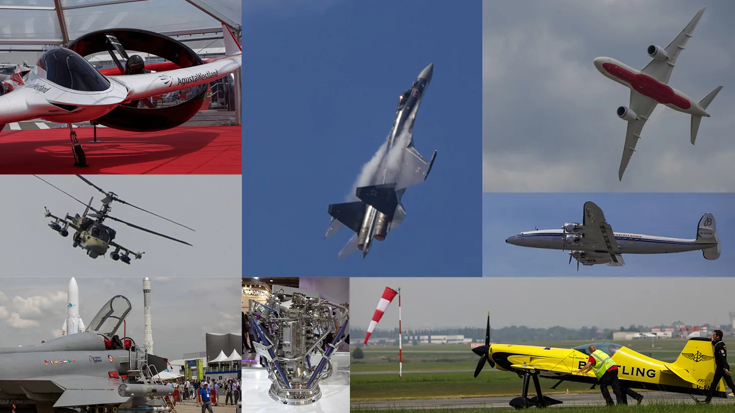 The 50th Paris Air Show provided a feast for the eyes of aero-enthusiasts