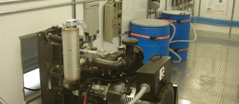 The CSU's solar array is complimented by a 12 kW back-up diesel generator and 5 kW hydrogen fuel cell, all of which are wired to the CSU's 24 deep-cycle batteries