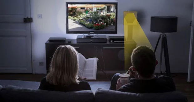 We can see the A helping keep things friendly when one housemate or partner wants to go to sleep and the other wants to enjoy TV