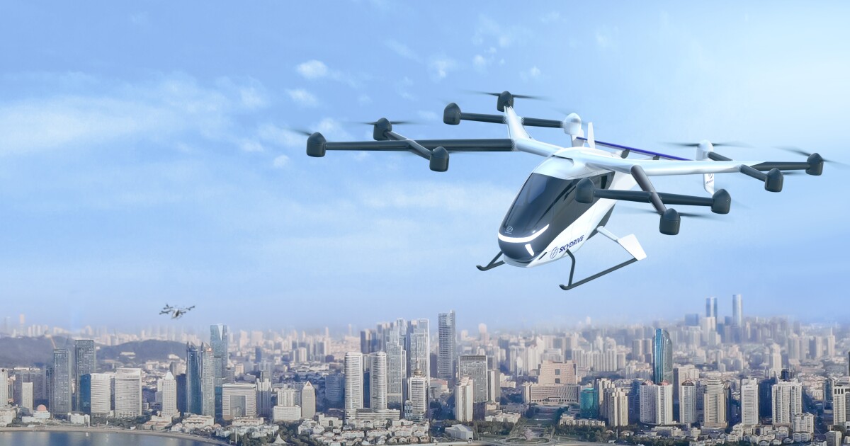 SkyDrive looks to fly into air taxi territory with two-seat SD-05 eVTOL SkyDrive looks to fly into air taxi territory with two-seat SD-05 eVTOL