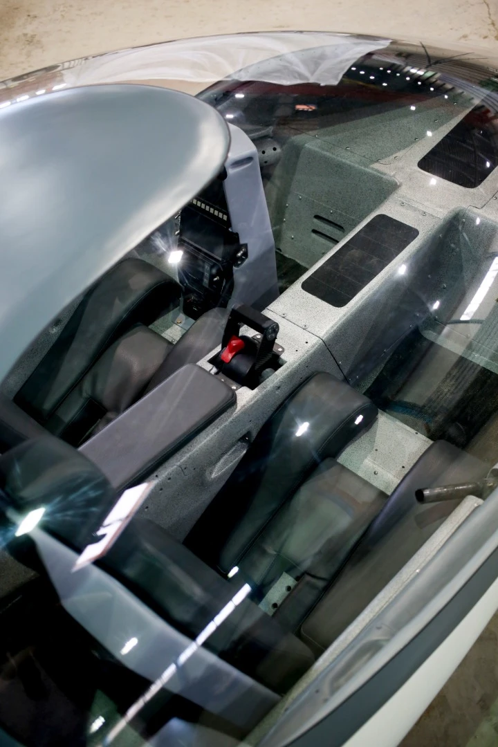 The P2 Xcursion cockpit