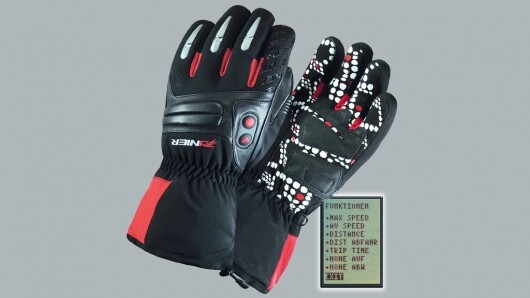 GPS ski gloves