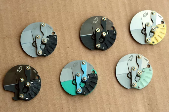 The Eclipse knife might be small, but it is actually made up of 24 individual parts