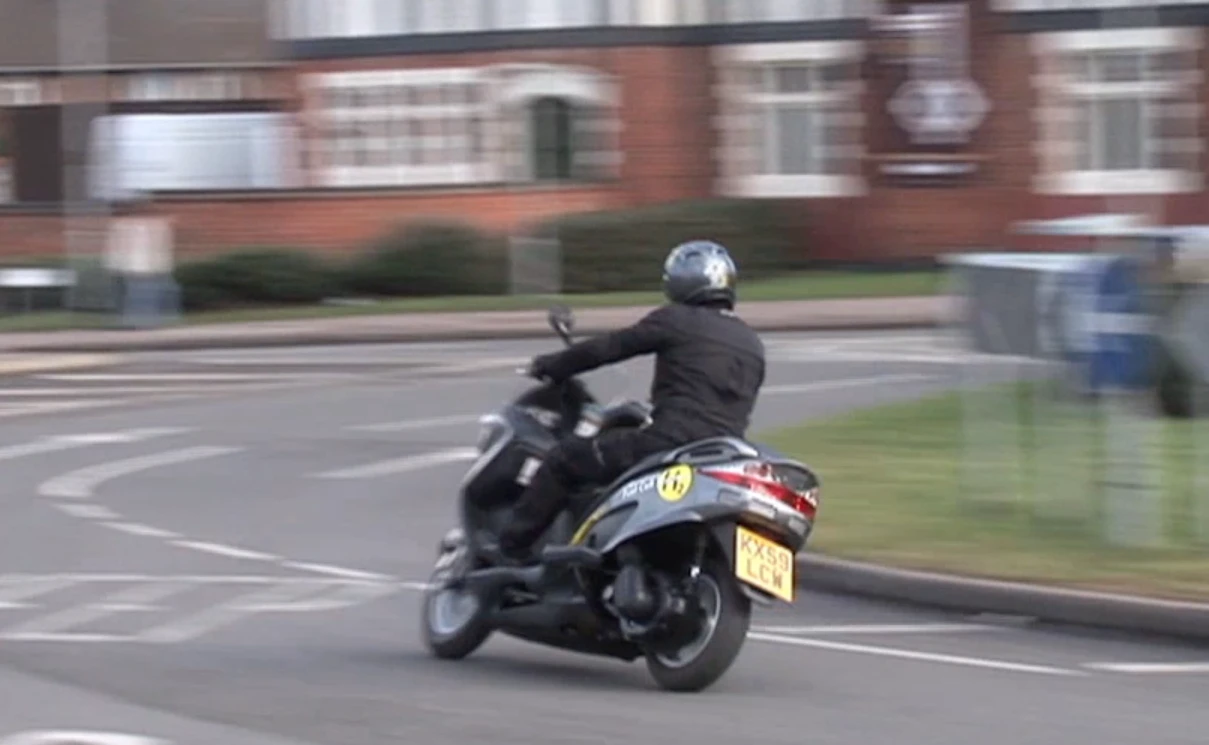 The Suzuki Burgman Fuel Cell Scooter