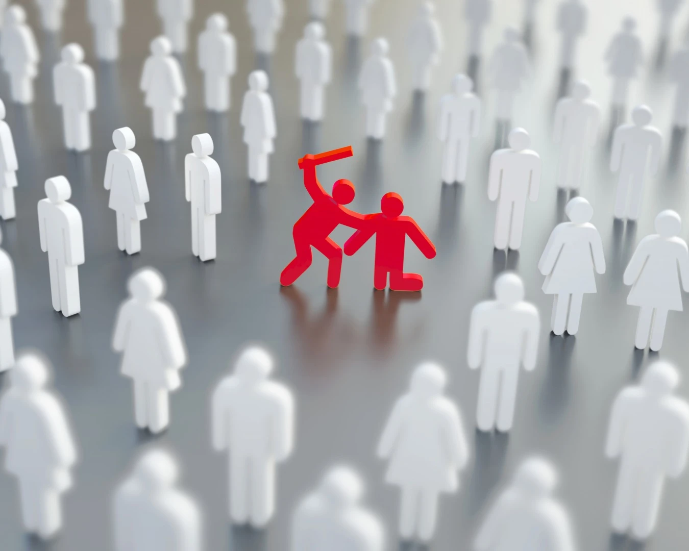 A new study found that in over 90 percent of cases a bystander intervened in a physical conflict occurring in a public space