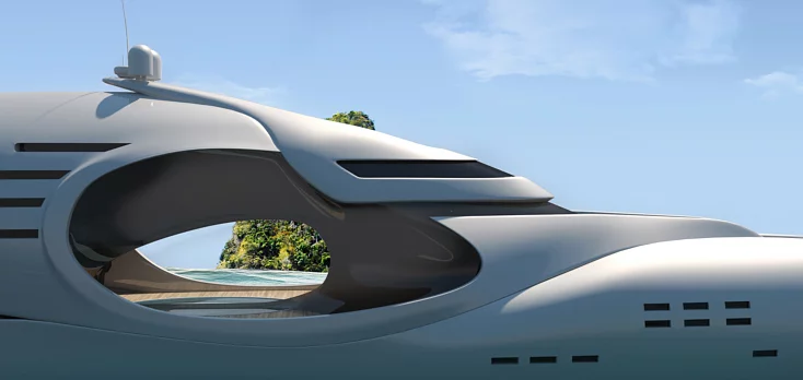 The Infinitas design by Schopfer Yachts