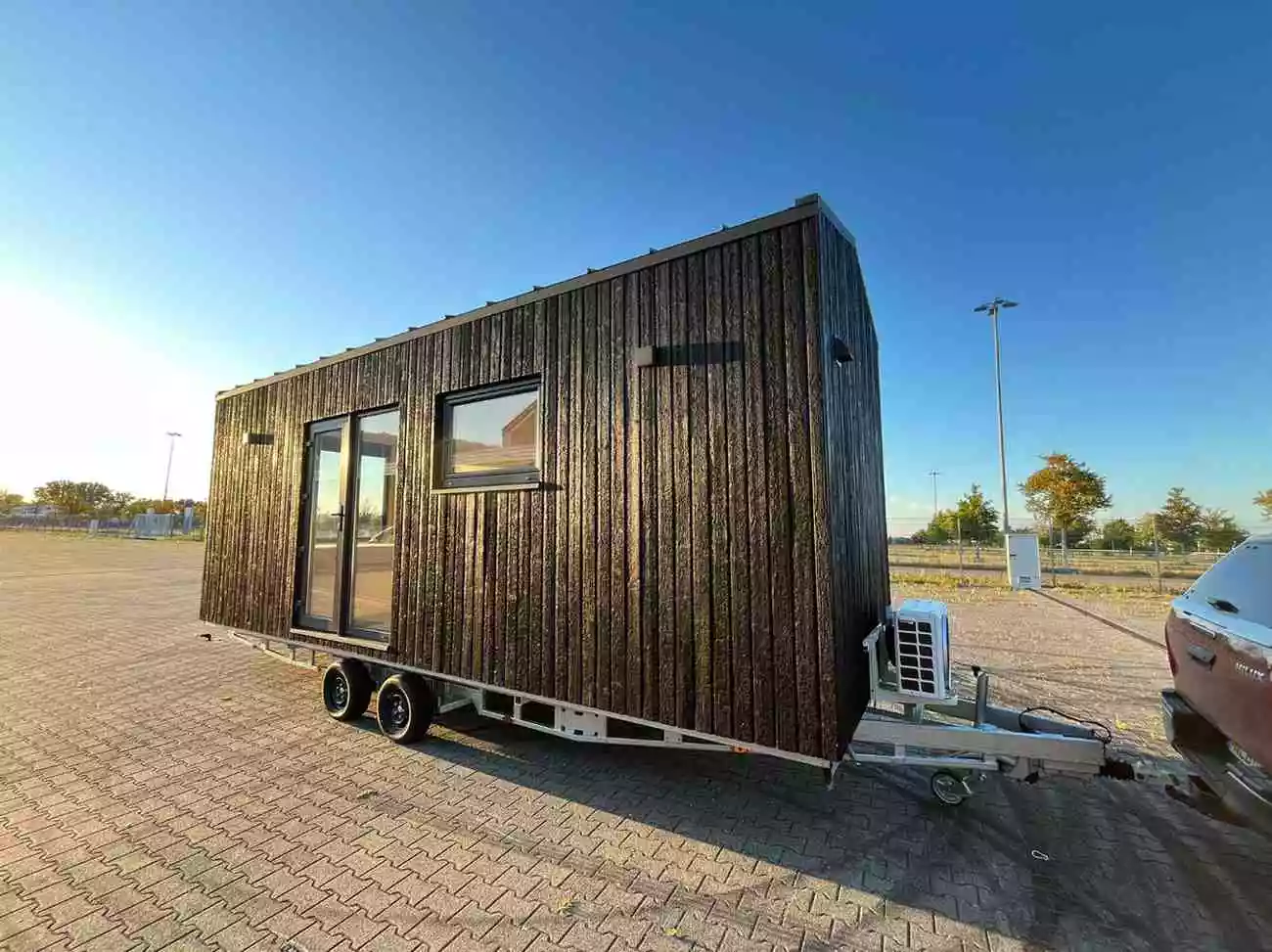 The BTH Single, by Baltic Tiny House, is a compact and affordable tiny house that sleeps two