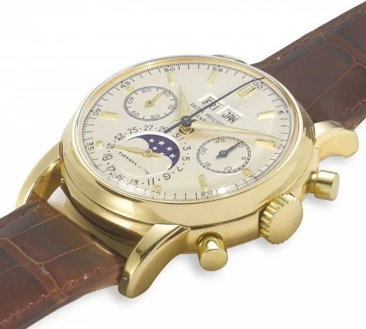 Patek Philippe wristwatches retailed and signed by Tiffany & Co. are highly prized by collectors