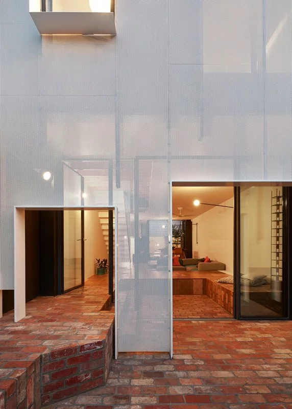 As with the firm's previous designs, the lines between inside and outside have been blurred