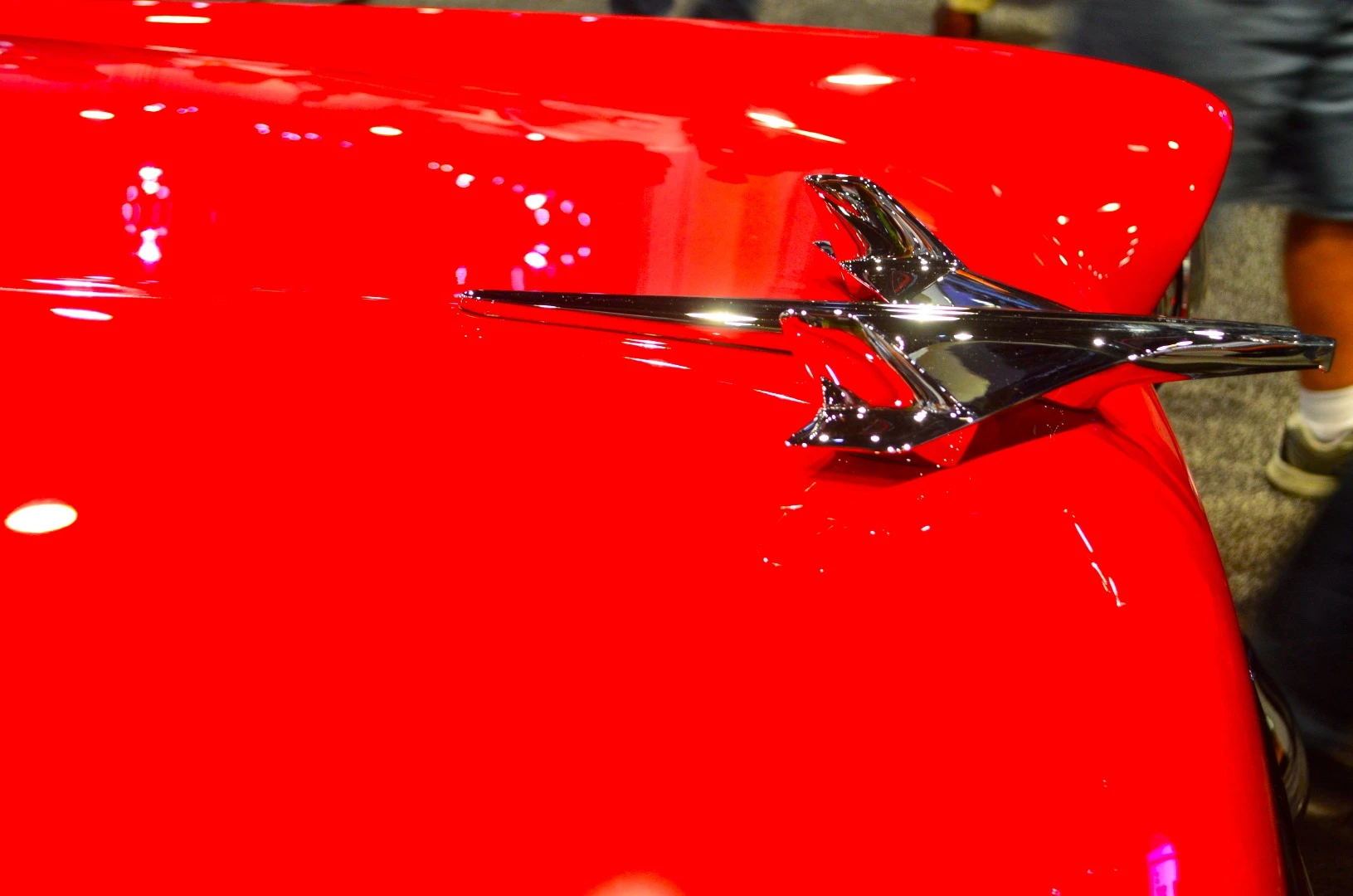 A touch of the friendly skies atop the Chevrolet Bel Air