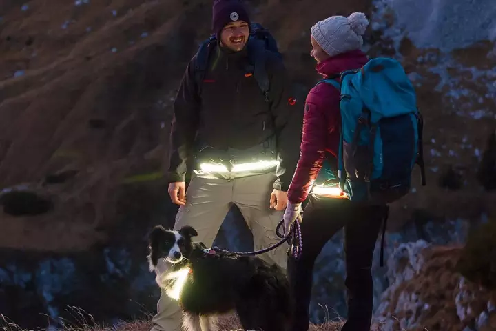 The dust- and water-resistant OliLight is a light belt with LEDs embedded inside a UV-resistant polyurethane casing pumping out a maximum of 1,200-lumens
