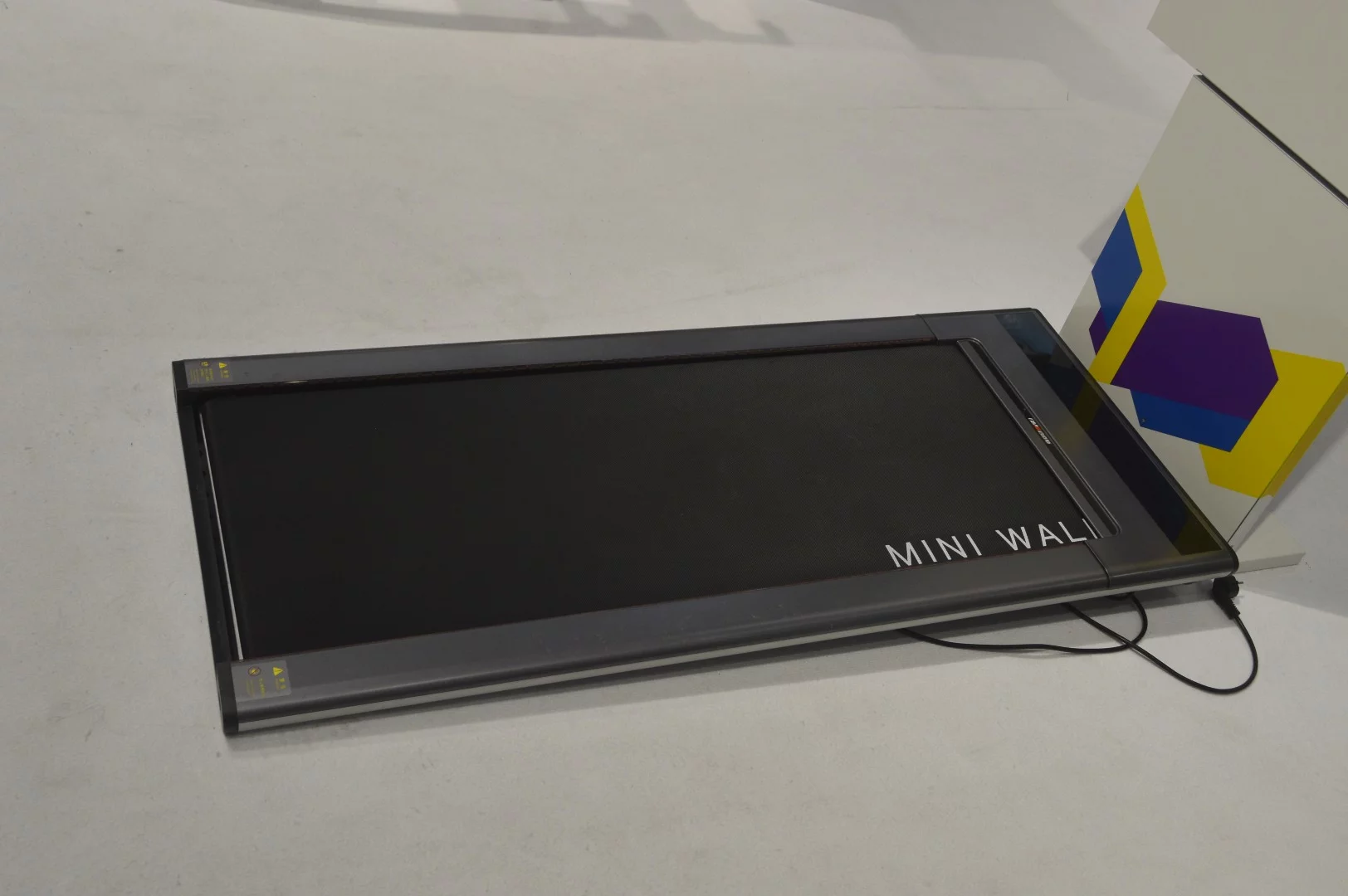 Unlike the average treadmill, the Mini Walk is designed to be easy to move and hide away