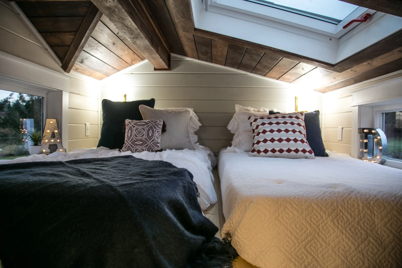 The Theater Home's second loft bedroom sleeps two children