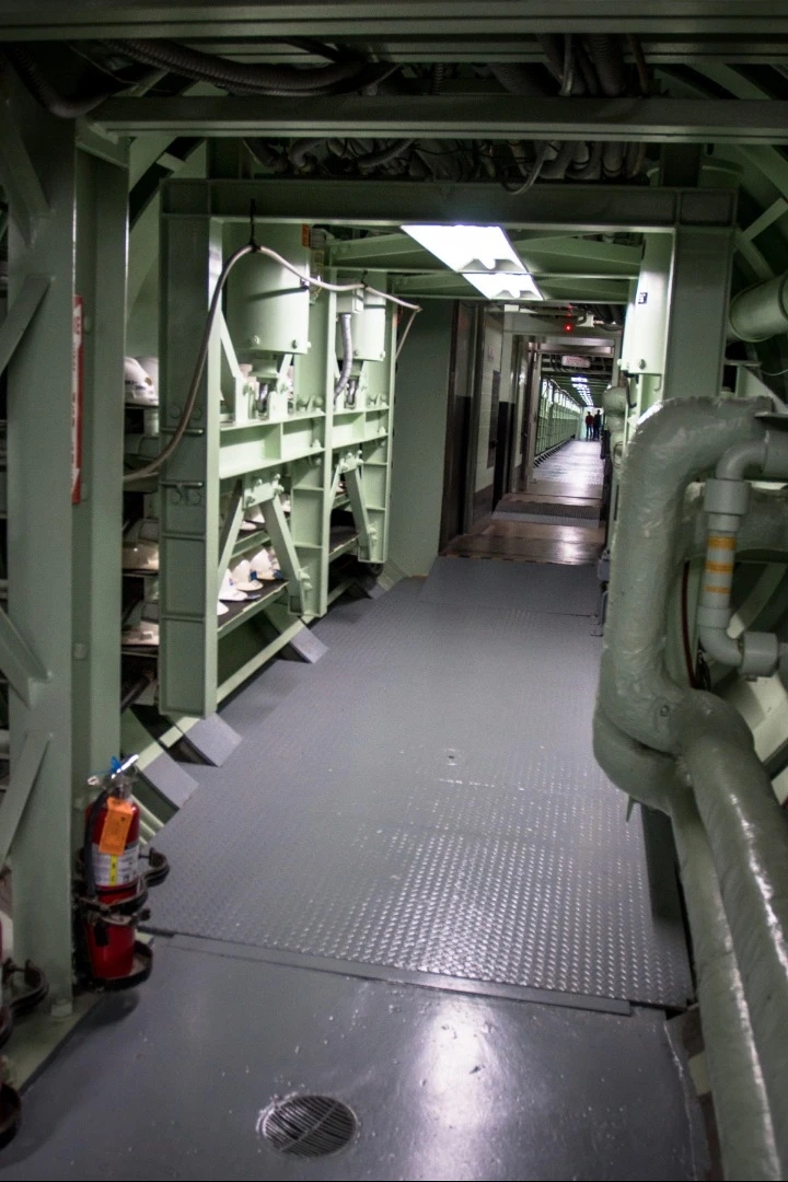 The inner bunker walls can withstand 1,000 psi of force in the event of an attack