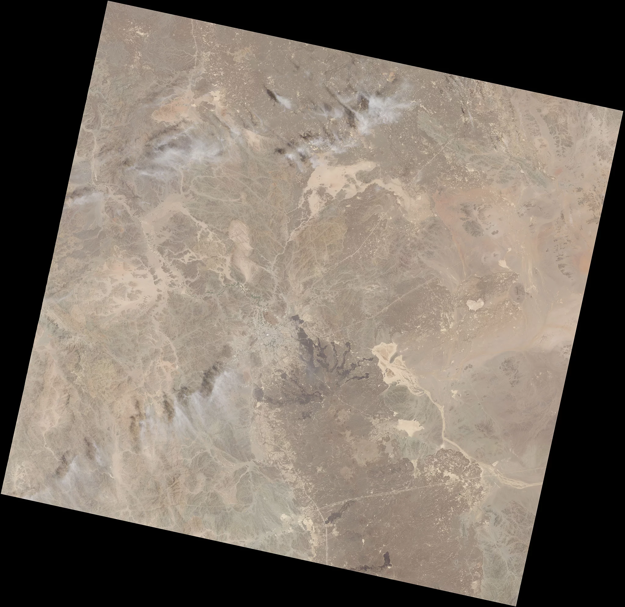 WRS 170-043 is centered at 24.6 S, 39.8 E(Photo: NASA)