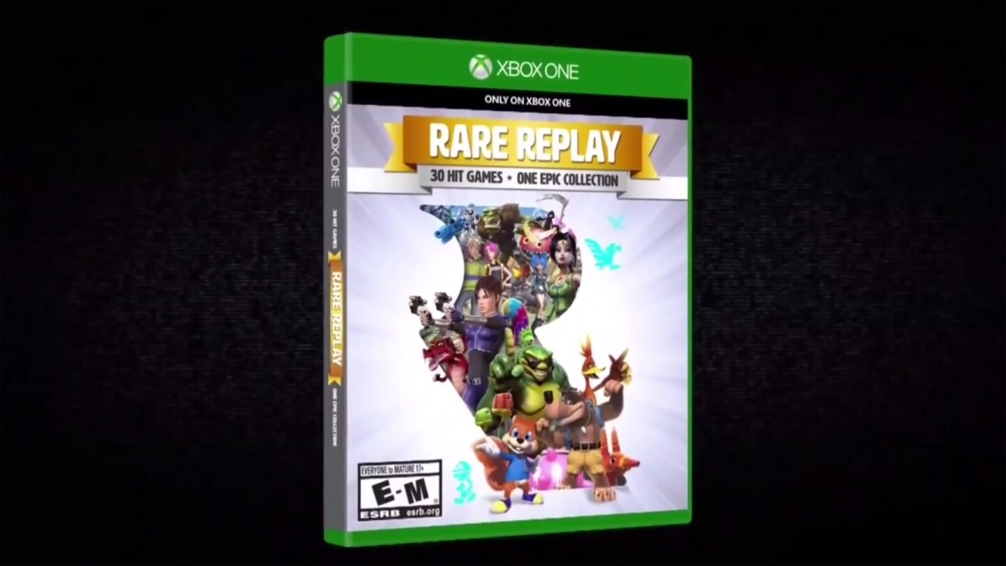 Developer Rare had two big reveals for the show, the first of which, known as Rare Replay, is a compilation of classic titles from studio, such as Banjo Kazooie and Perfect Dark