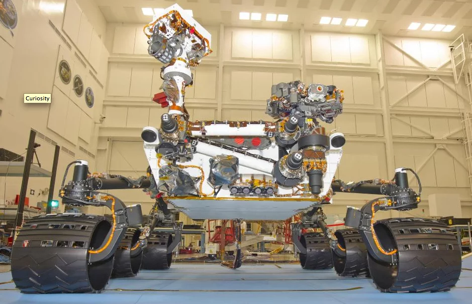 Front view of Curiosity Mars rover(Image: NASA)
