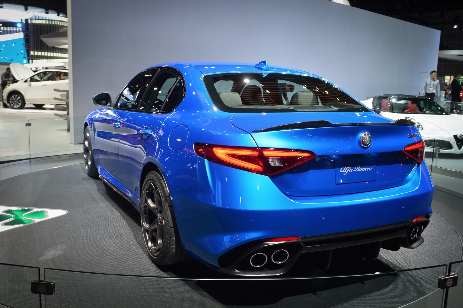 Alfa Romeo Giulia at the 2016 LA Auto Show
