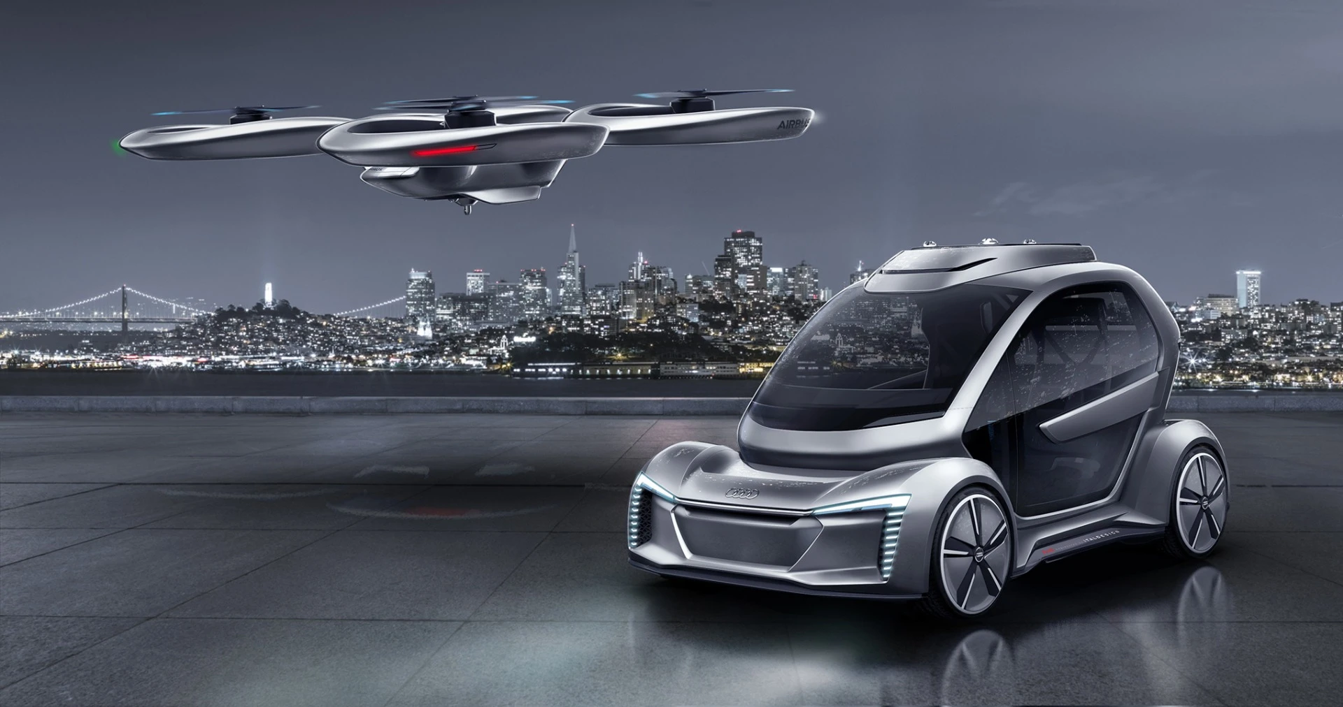 The Pop.Up Next certainly seem pretty out there in terms of transport concepts, though Airbus and Italdesign have shared their belief that this kind of system could actually take flight within seven to ten years