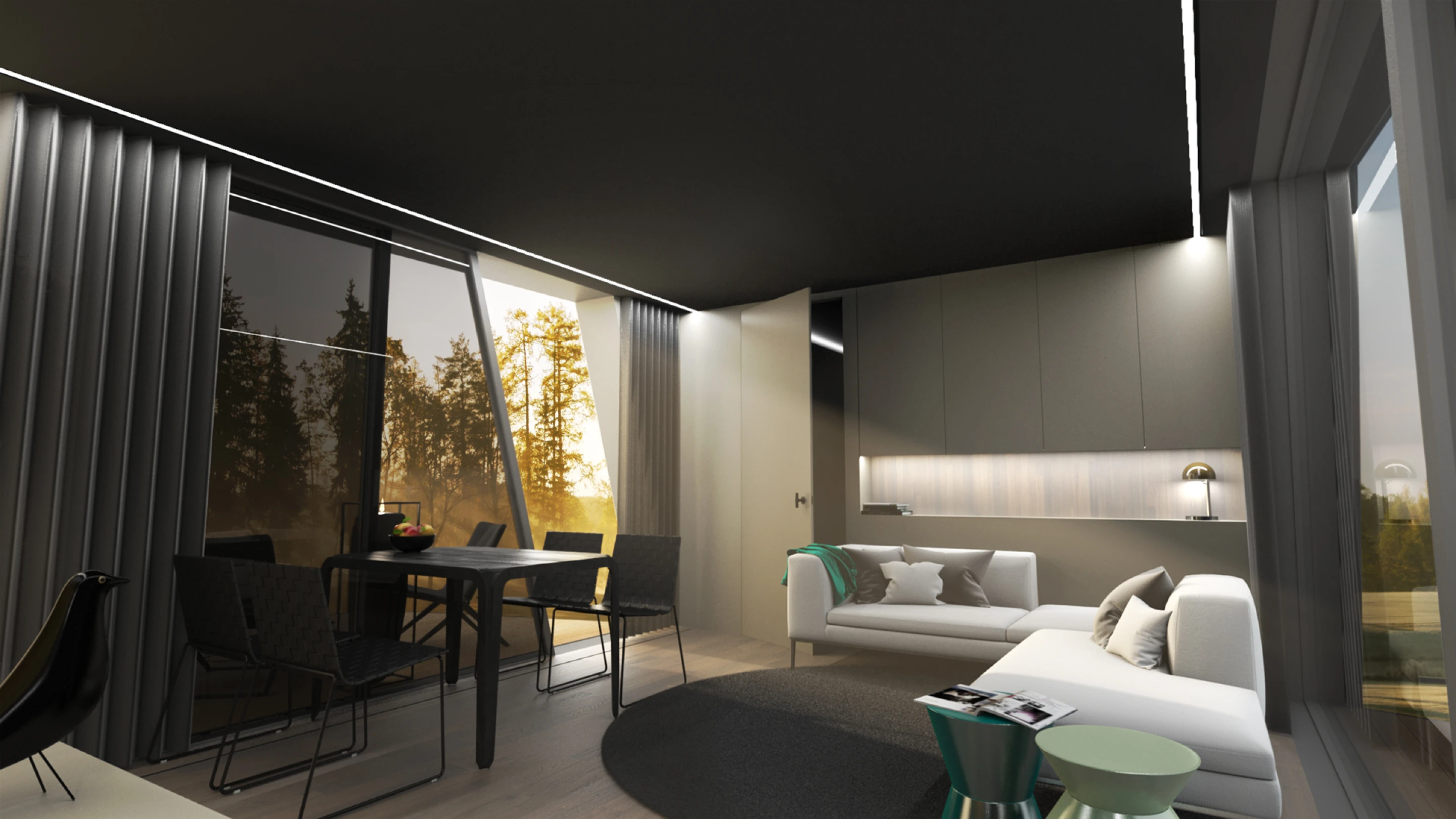 The Space offers luxury off-grid living at a high price