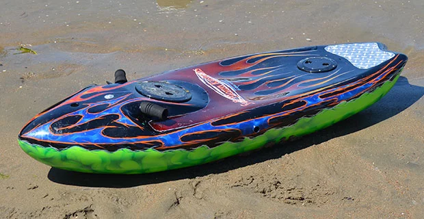 A custom Ed Hubbs paint-job in a theme of your choice is available for a $10,000 pledge