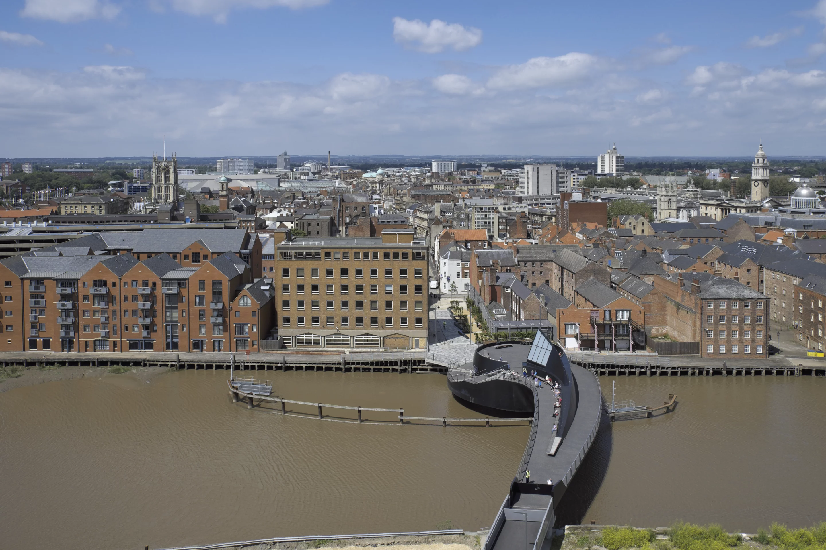 Photo showing the rotation of the bridge (Photo: Timothy Soar)