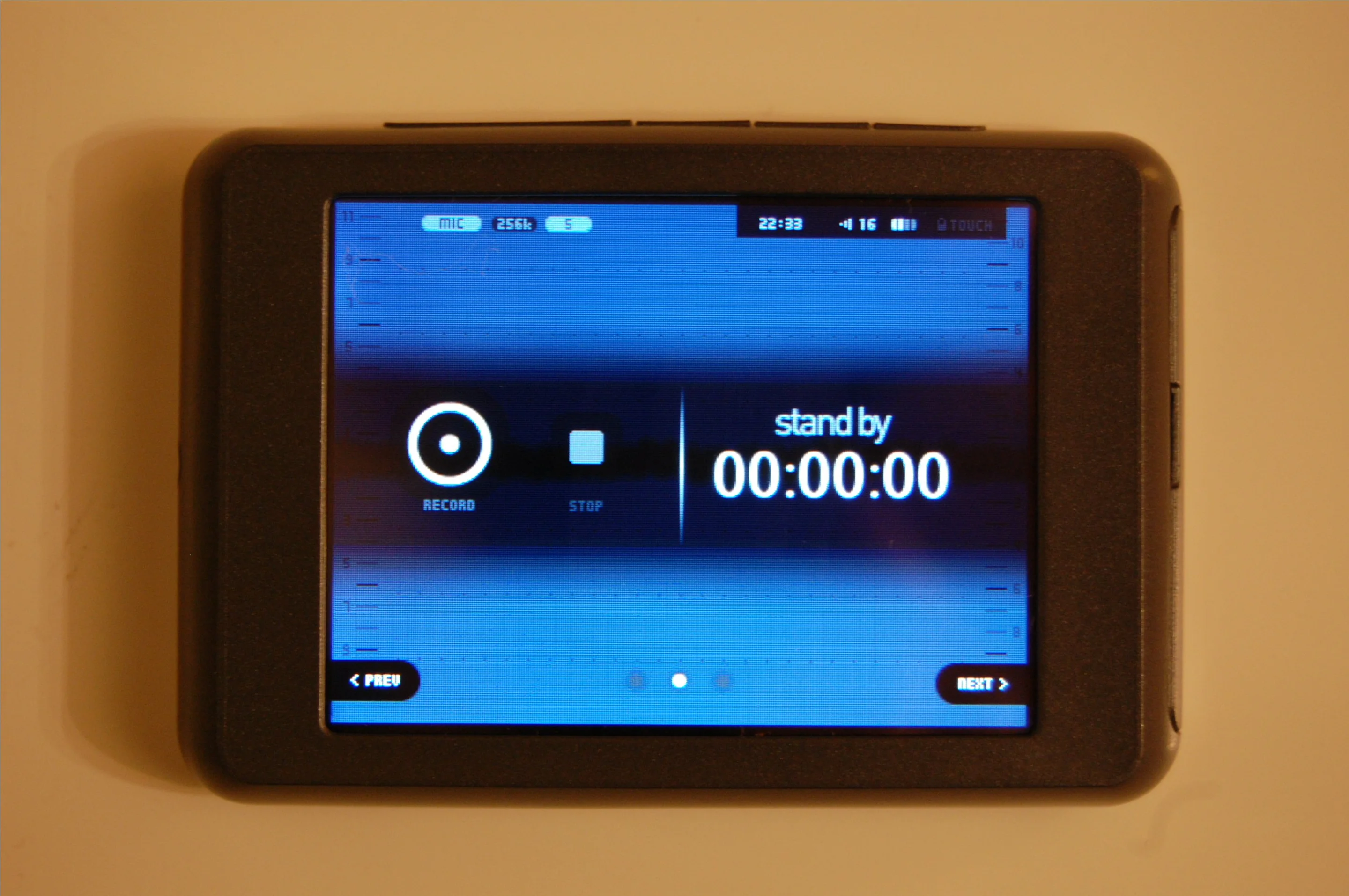 The C2 also includes a digital voice recorder