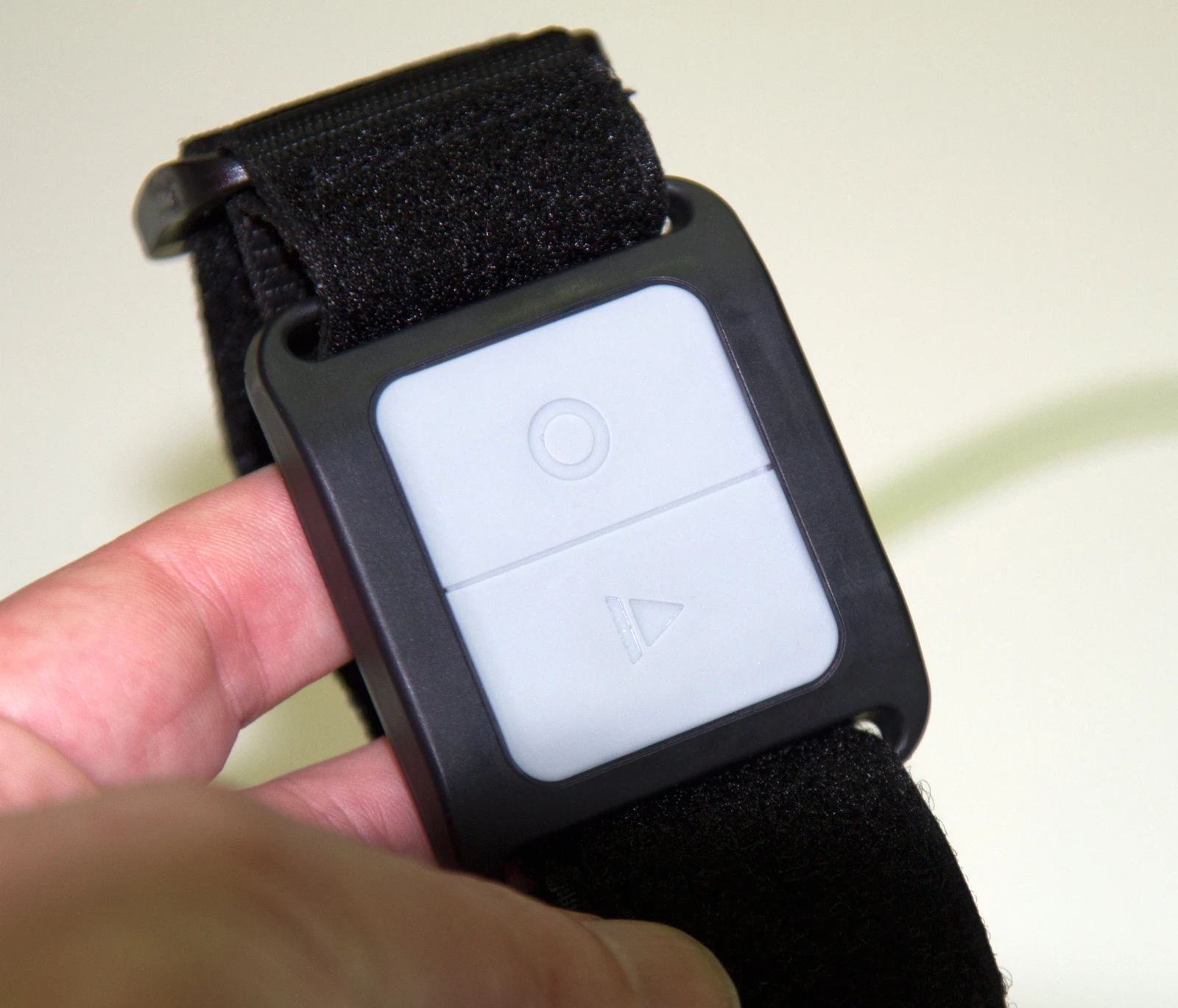 The Camileo X-Sports' wireless remote control