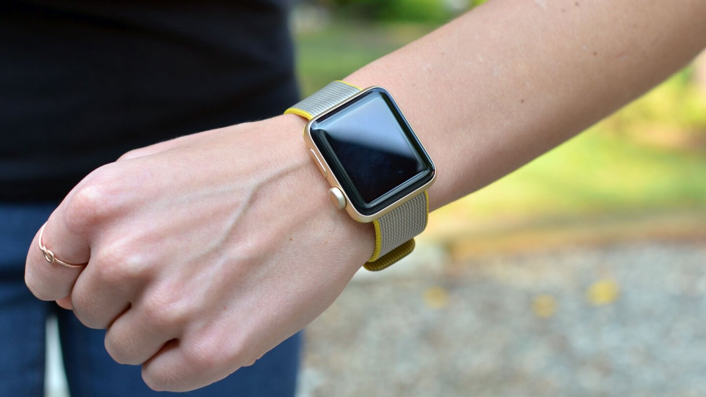 Apple has yet to add an always-on display option, so this black screen will be how the Watch looks most of the time