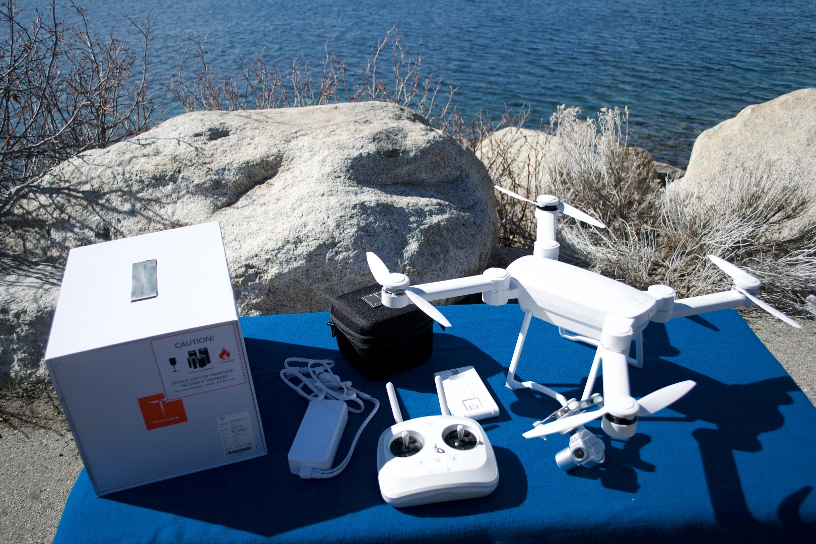 ProDrone Byrd Standard, with everything in the box
