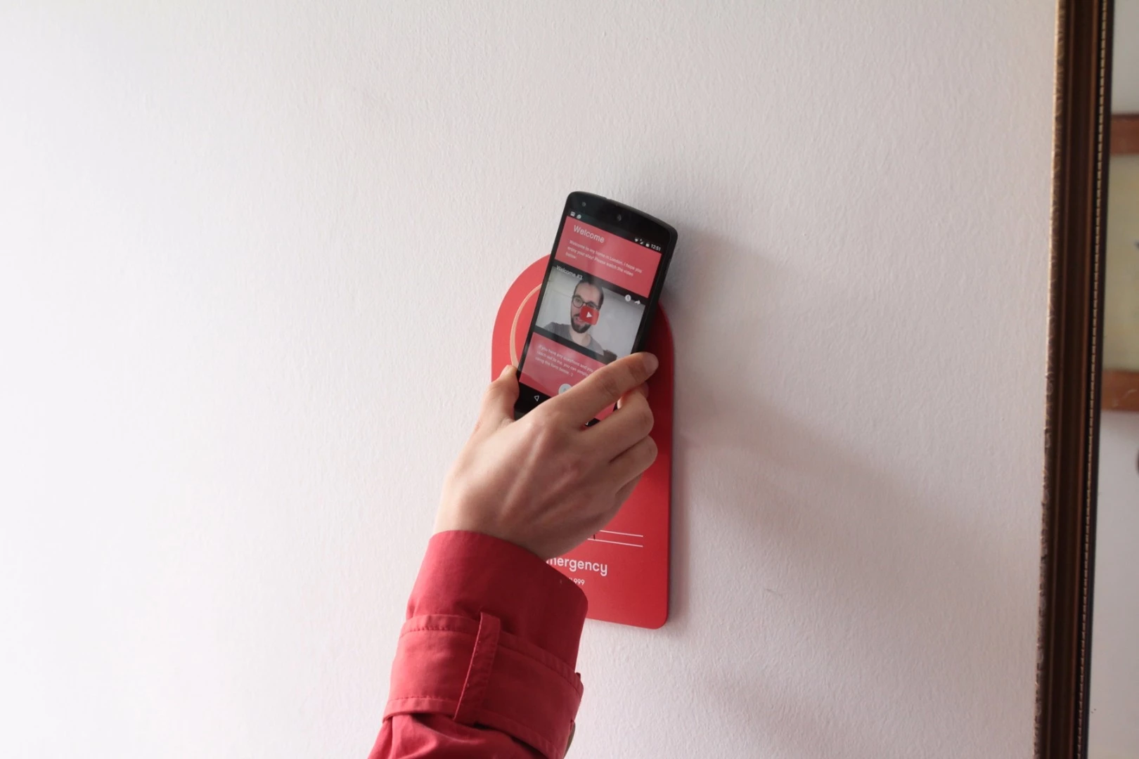 When a Ping is scanned, it will load a web page on the user's smartphone