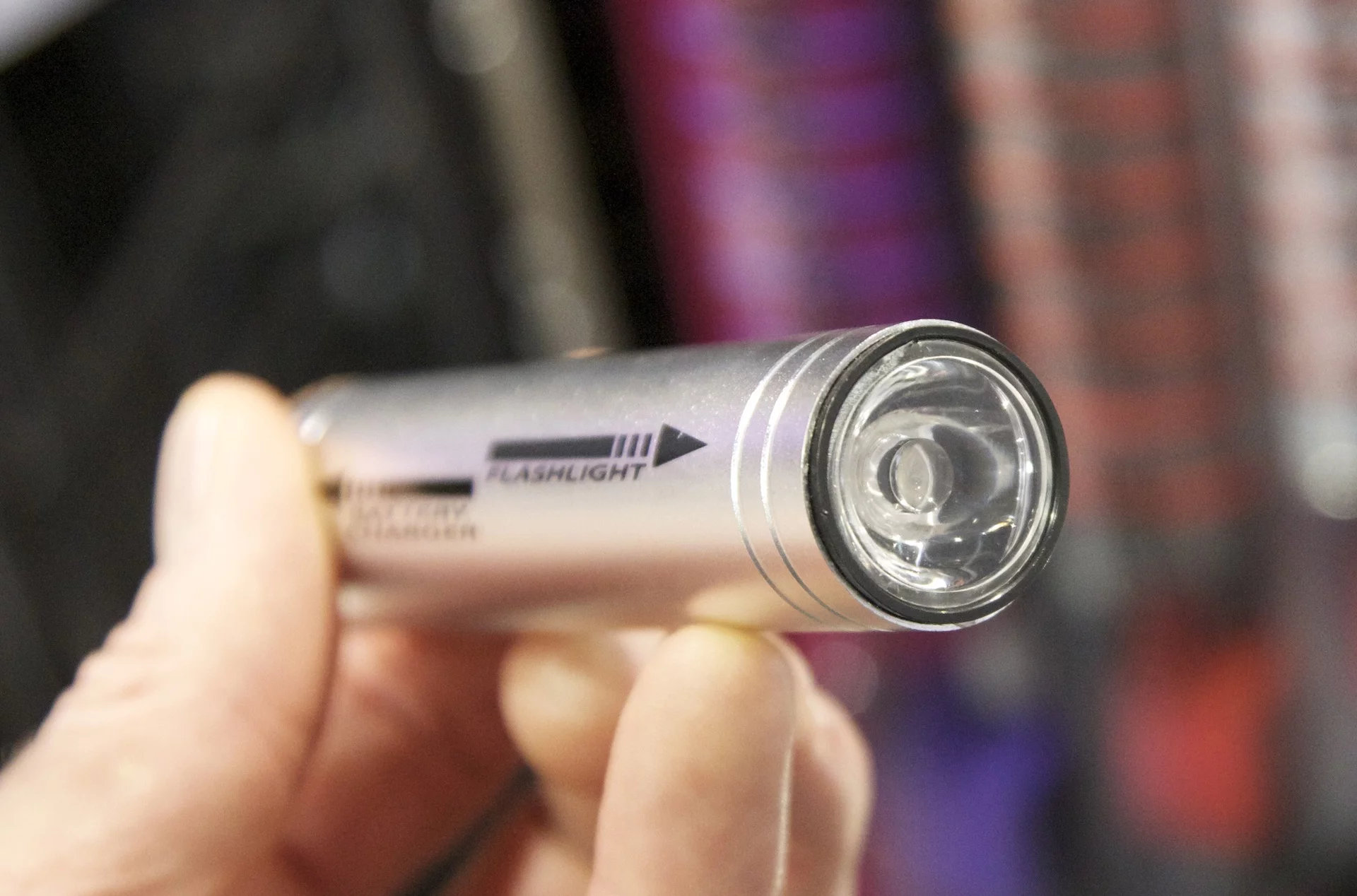 The Power Bank's pointy end