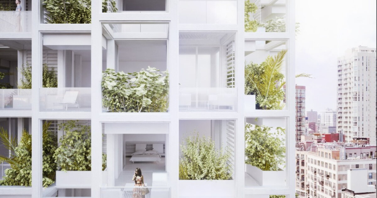 Modular high-rise lets residents customize their apartments