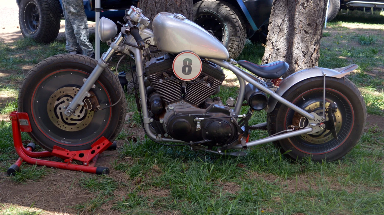 Arizona-based DP Custom Cycles sponsored the contest that created the Racer design