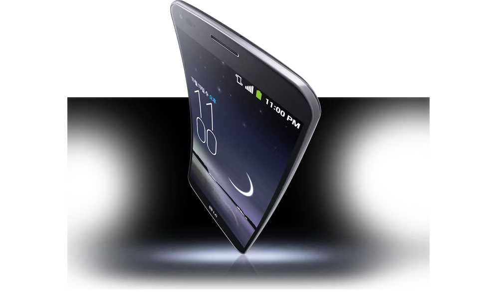 The G Flex feels nice in the hand