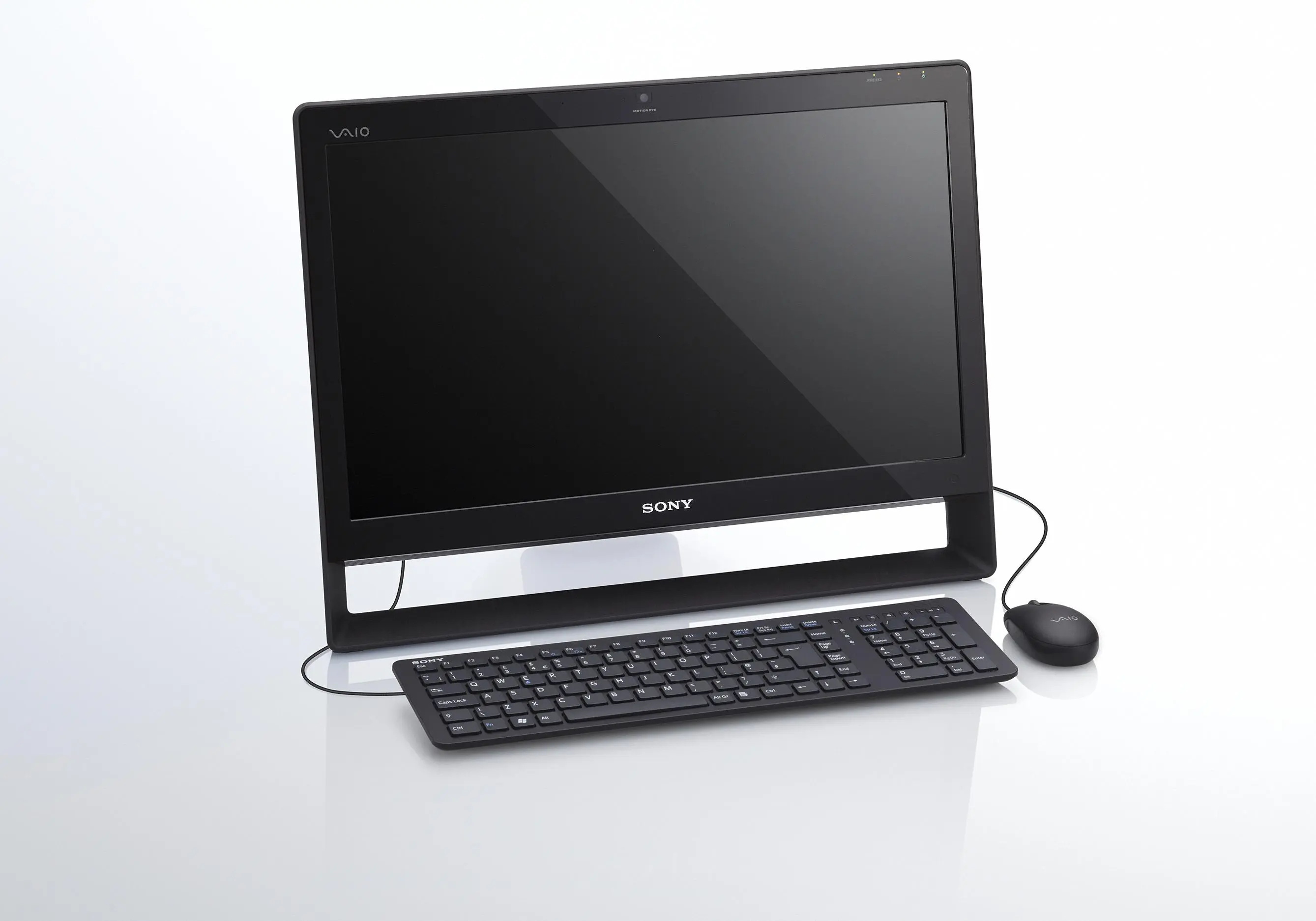 The 21.5 inch HD VAIO Display Plus with multiple lamp technology is claimed to produce images rich in color and detail