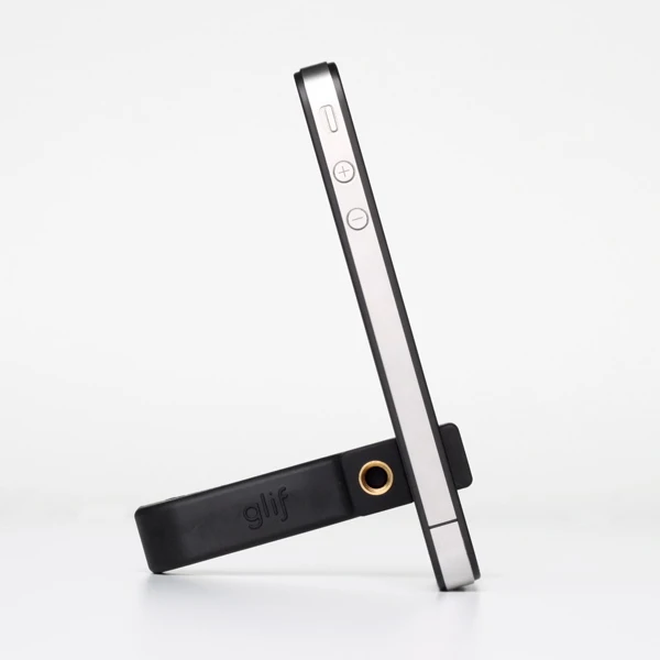 The Glif offers a simple and easy mount for your iPhone, to be used to connect to a tripod or as a propping mount for various functions