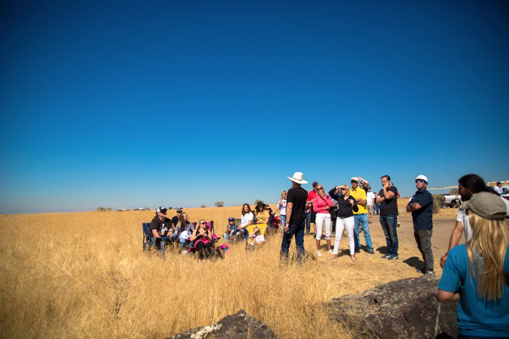 The Snake River team deliberately kept attendance low - crowds add an extra element beyond the stunt co-ordinators' control