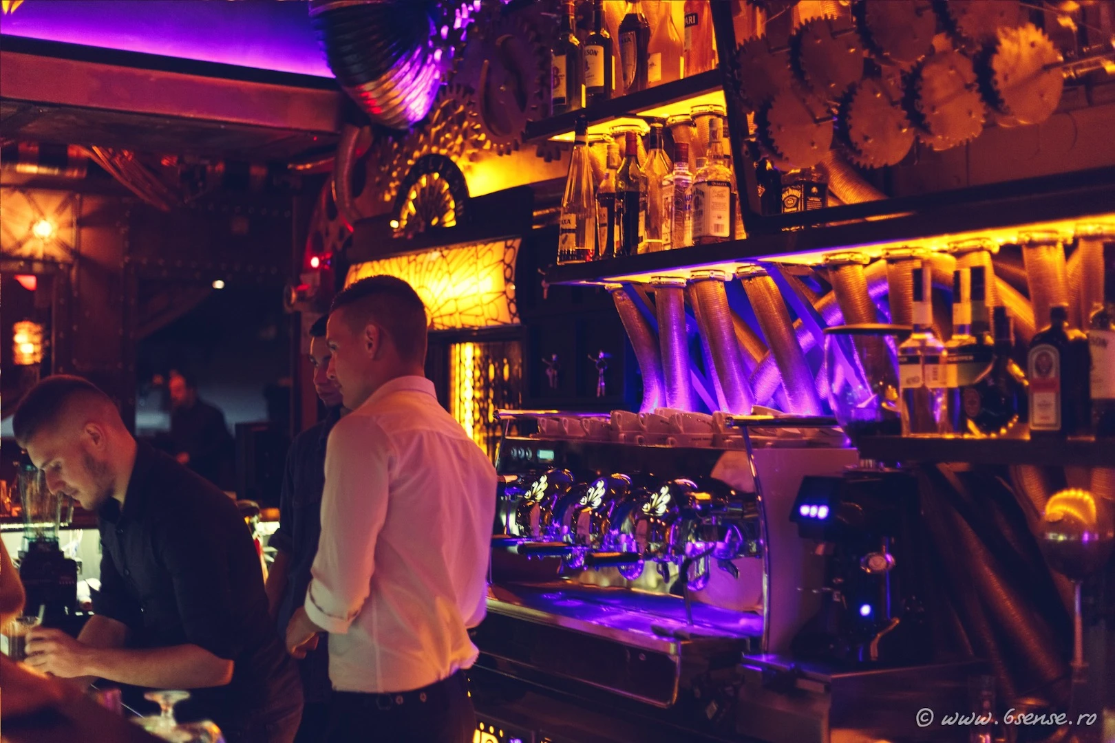 Shot of the bar