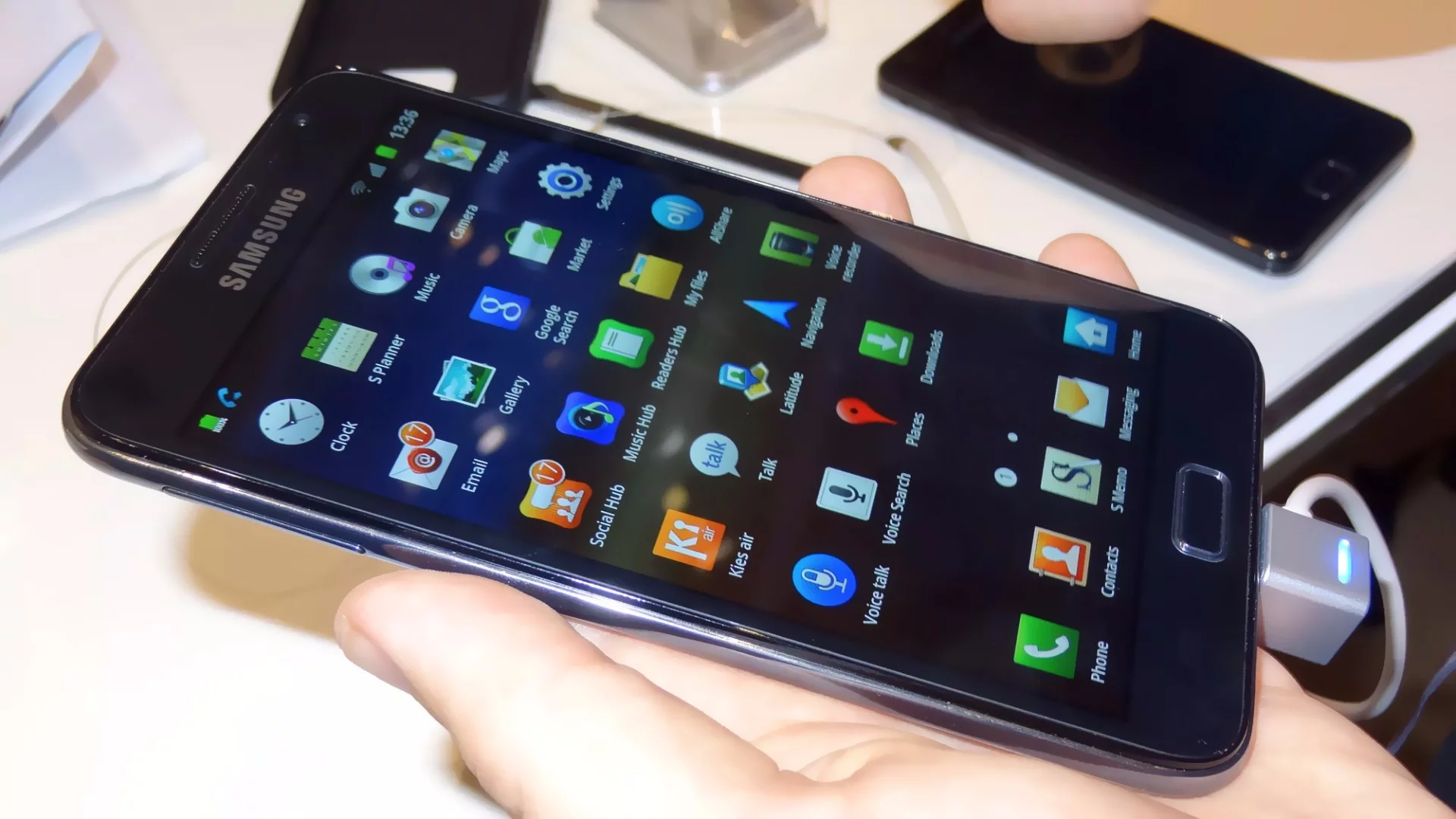 Our first hands-on with the original Galaxy Note, nearly five years ago