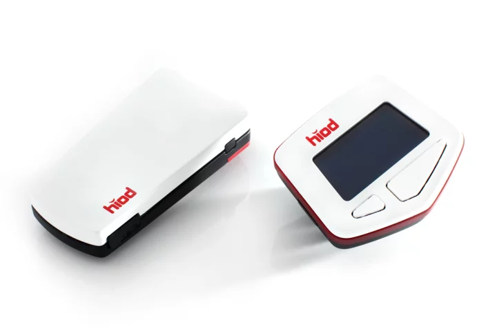 HIOD One is a Bluetooth communications system designed for cyclists