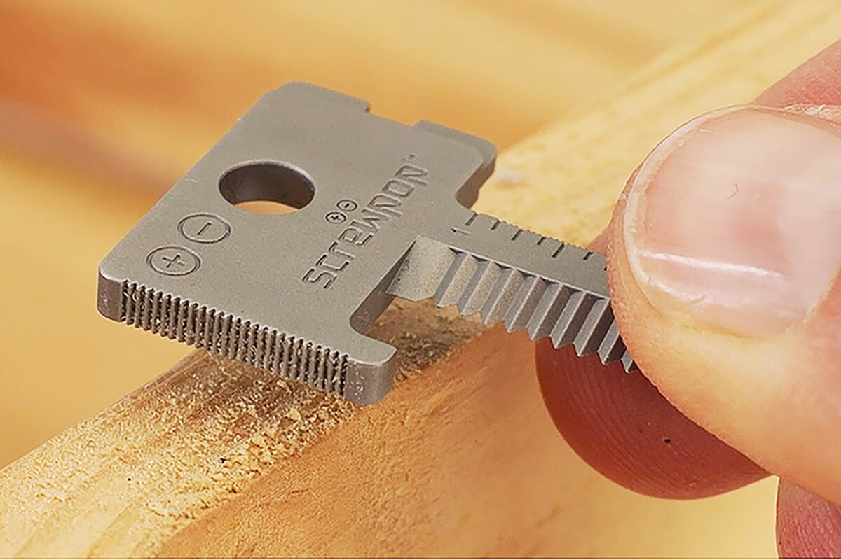 Toolkey II claimed to include a magnetized first for a unibody multitool