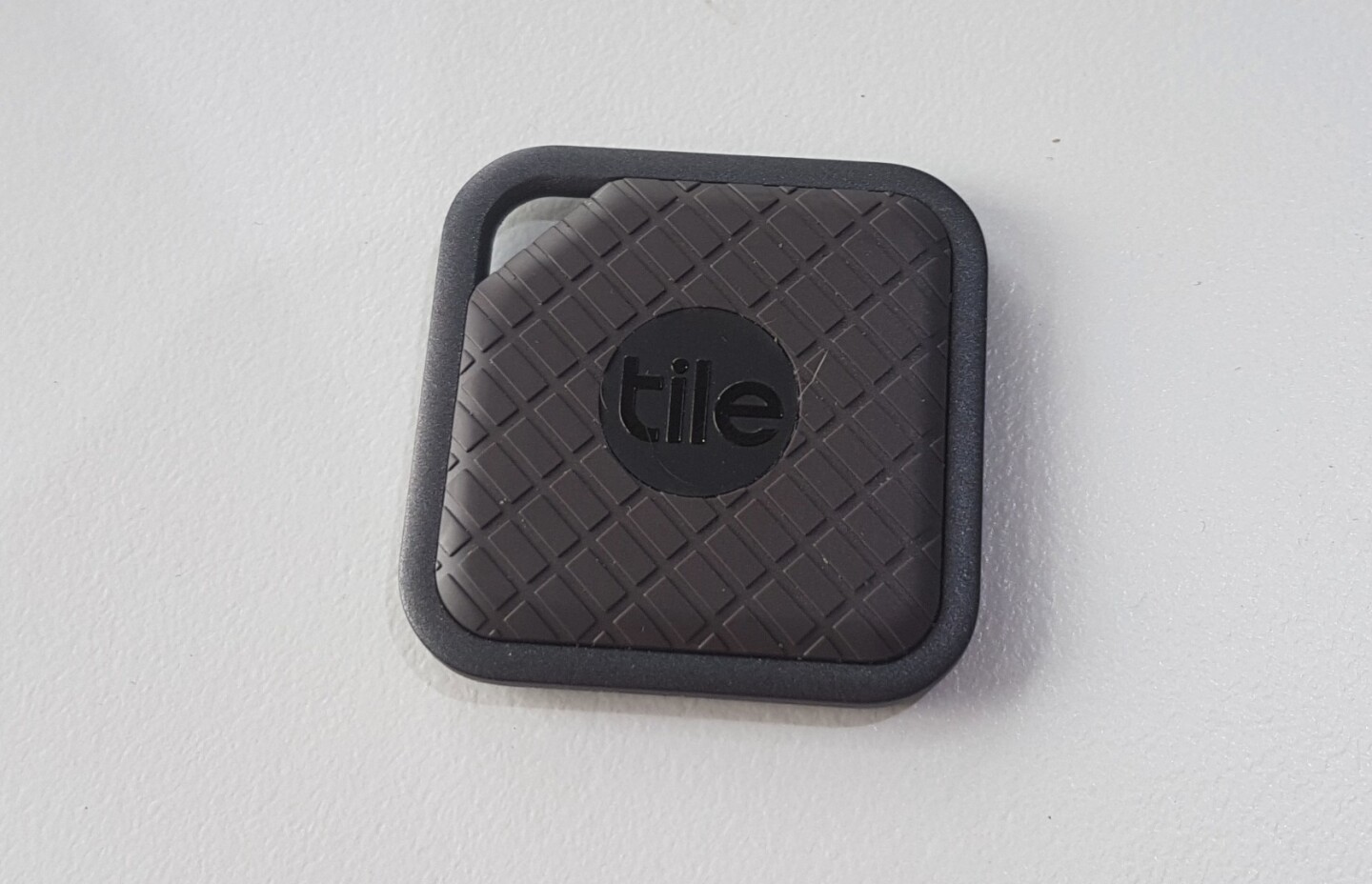 The Tile Sport is chunkier than other Bluetooth trackers, measuring 4 x 4 x 0.6 cm (1.6 x 1.6 x 0.2 in) and weighing 15 g (0.5 oz)