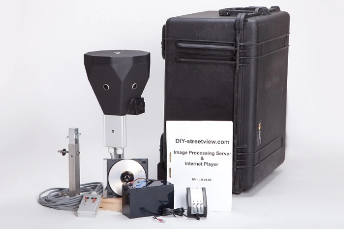DIY streetview camera kit contains all you need to emulate Google Street View